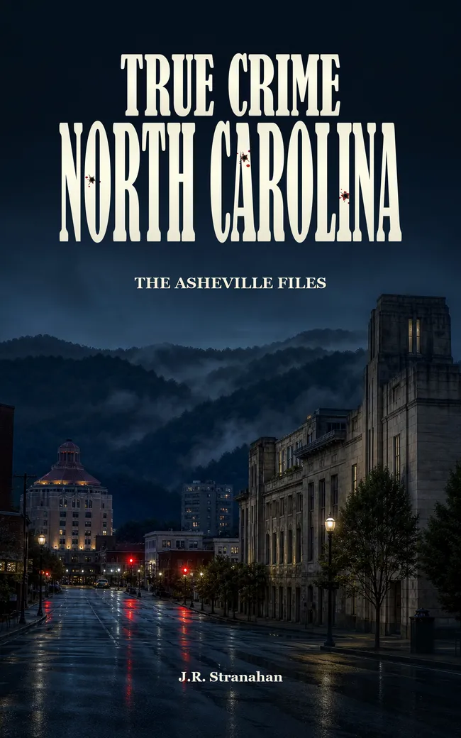 True Crime North Carolina: The Asheville Files by J.R. Stranahan, book cover