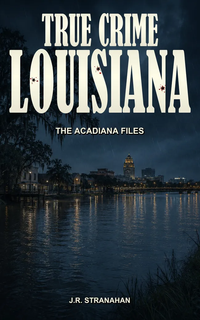 True Crime Louisiana: The Acadiana Files by J.R. Stranahan, book cover
