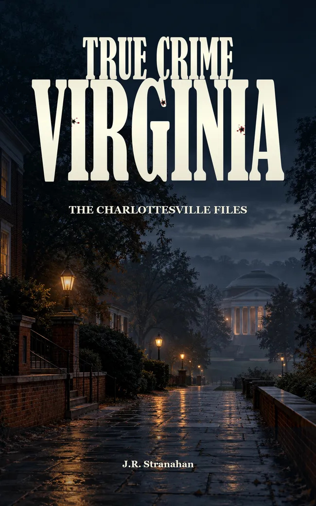 True Crime Virginia: The Charlottesville Files by J.R. Stranahan, book cover