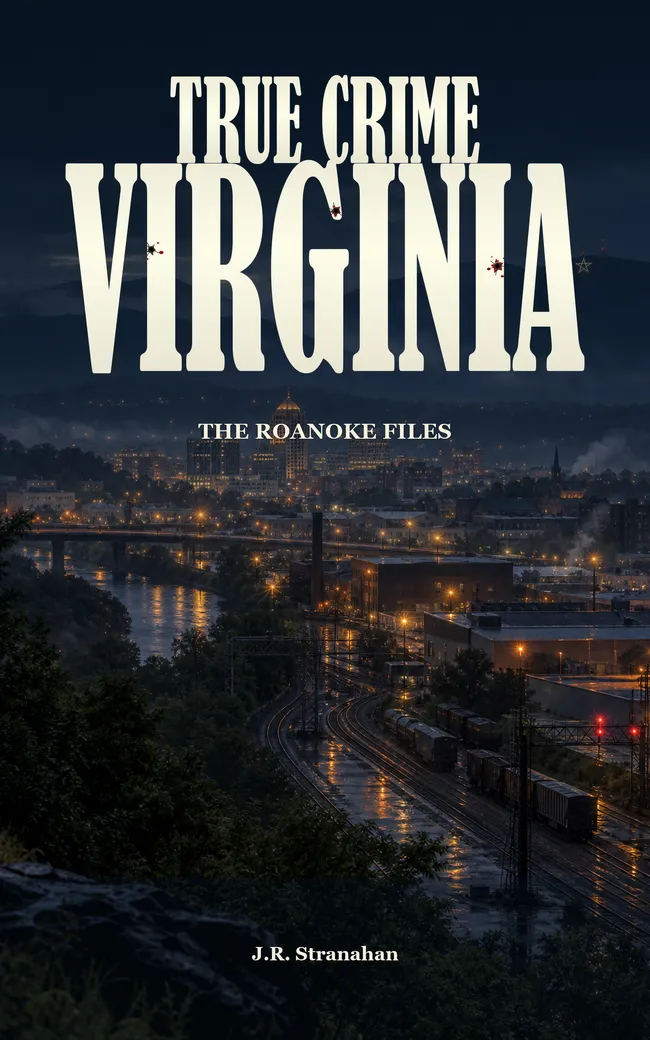 True Crime Virginia: The Roanoke Files by J.R. Stranahan, book cover