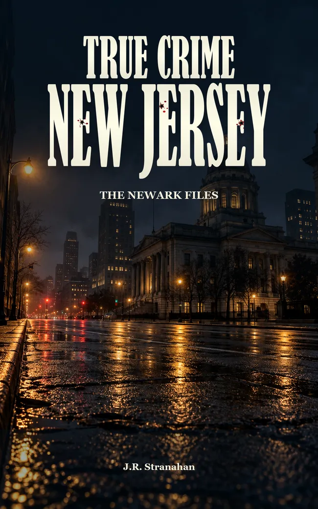 True Crime New Jersey: The Newark Files by J.R. Stranahan, book cover