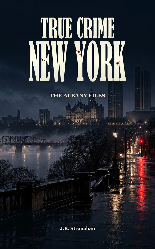 True Crime New York: The Albany Files by J.R. Stranahan, book cover