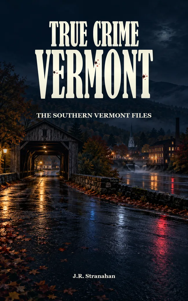 True Crime Vermont: The Southern Vermont Files by J.R. Stranahan, book cover