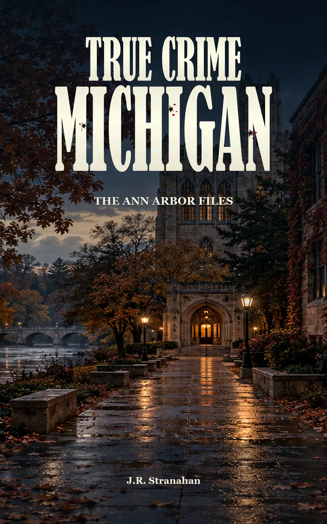 True Crime Michigan: The Ann Arbor Files by J.R. Stranahan, book cover