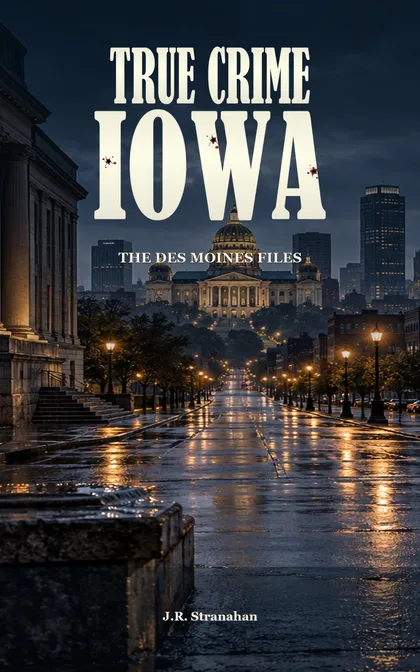 True Crime Iowa: The Des Moines Files by J.R. Stranahan, book cover