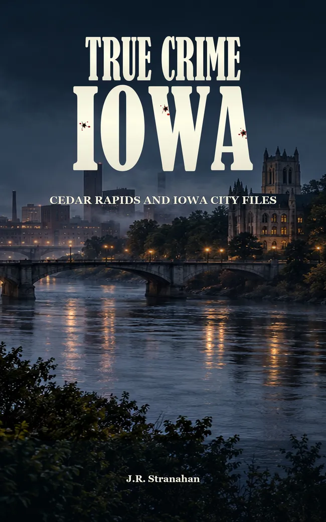True Crime Iowa: The Cedar Rapids and Iowa City Files by J.R. Stranahan, book cover
