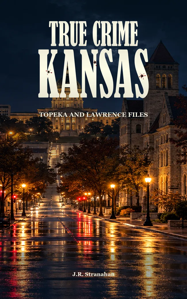 True Crime Kansas: The Topeka and Lawrence Files by J.R. Stranahan, book cover
