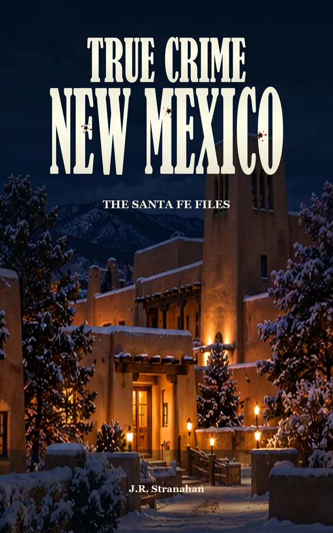 True Crime New Mexico: The Santa Fe Files by J.R. Stranahan, book cover
