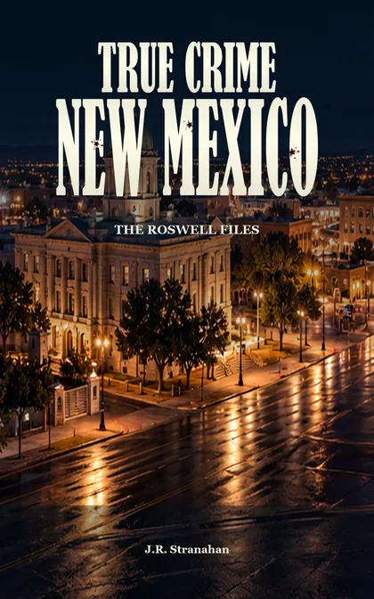 True Crime New Mexico: The Roswell Files by J.R. Stranahan, book cover