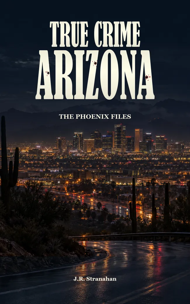 True Crime Arizona: The Phoenix Files by J.R. Stranahan, book cover