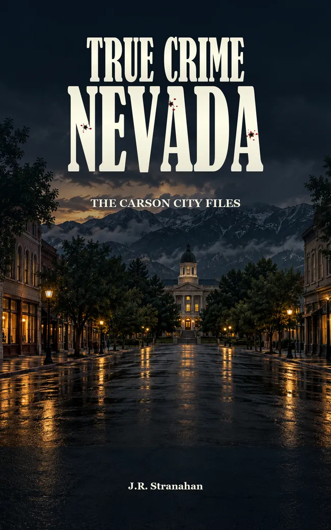 True Crime Nevada: The Carson City Files by J.R. Stranahan, book cover