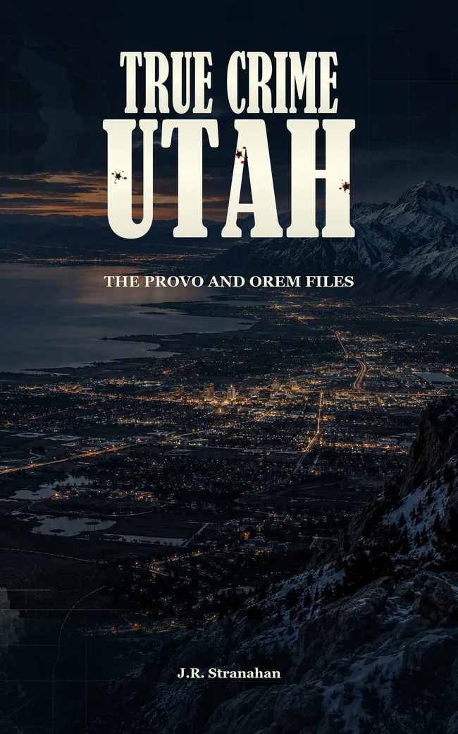 True Crime Utah: The Provo and Orem Files by J.R. Stranahan, book cover