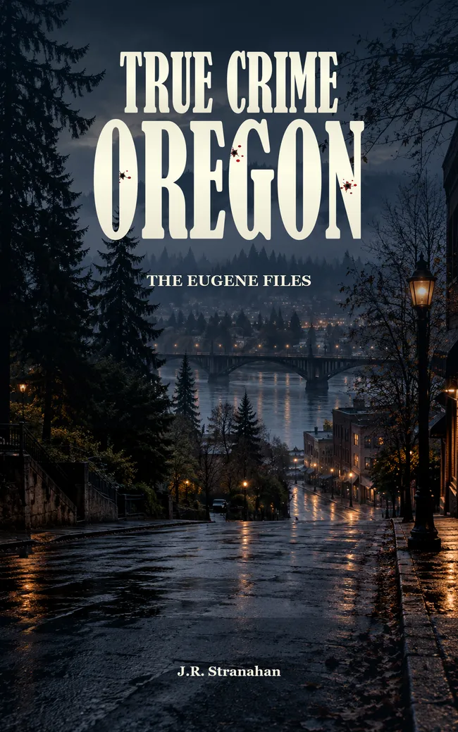 True Crime Oregon: The Eugene Files by J.R. Stranahan, book cover
