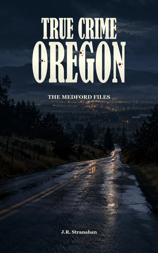 True Crime Oregon: The Medford Files by J.R. Stranahan, book cover